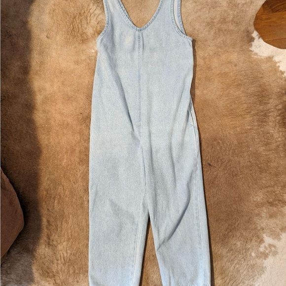 Aliya Wanek denim jumpsuit - Picture 2 of 6